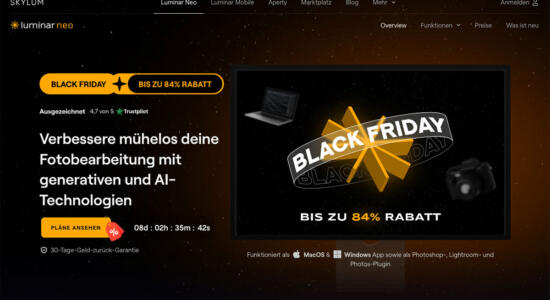 Screenshot Luminar Neo Black Friday