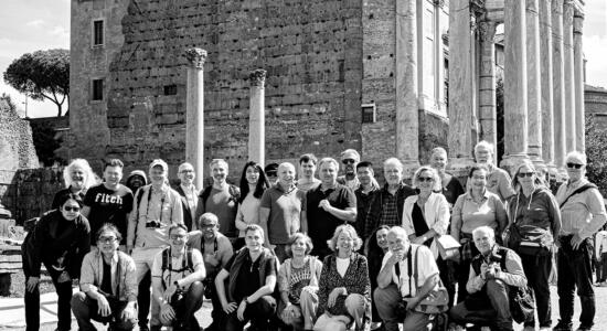 Gruppenbild TIPA-Mitglieder in Rom