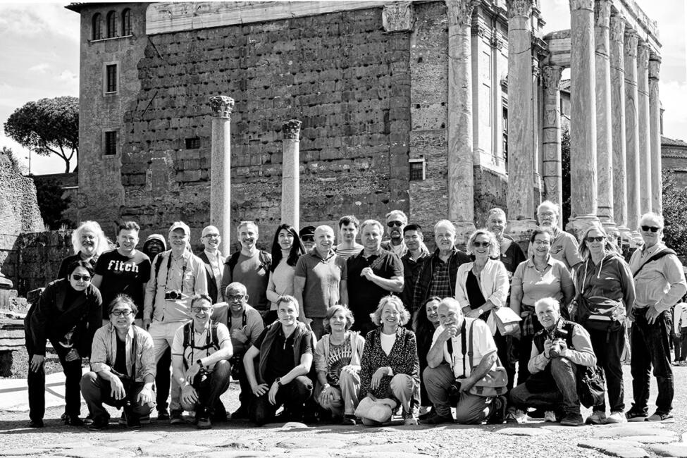 Gruppenbild TIPA-Mitglieder in Rom